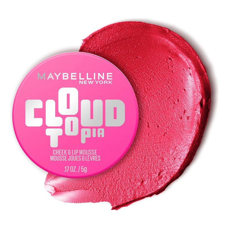 Maybelline | Cluodtopia | Tinta Mousse Mate Mejillas/labios 04 Pink Daydream