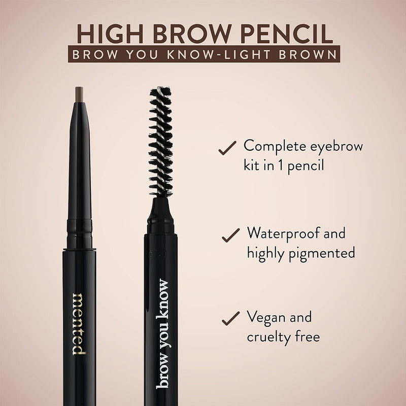 Mented | Lapiz De Cejas 2 En 1 - High Brow Precision Pencil