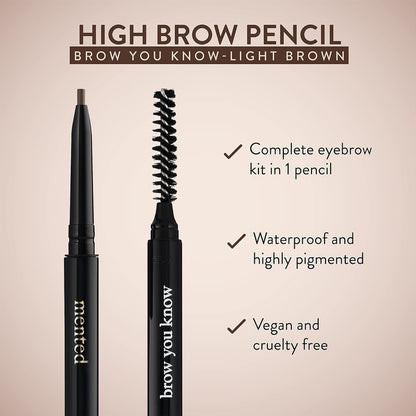 Mented | Lapiz De Cejas 2 En 1 - High Brow Precision Pencil