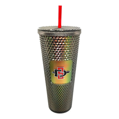 Vaso Starbucks San Diego State 710 Ml Tornasol Gris
