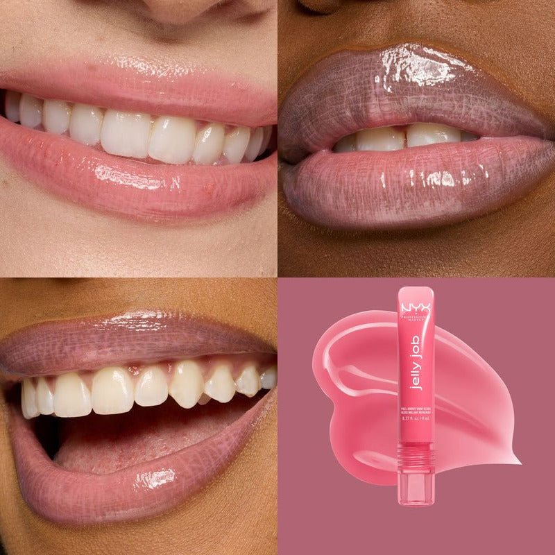 Nyx Jelly Job Honey Its Jelly Brillo Labial Gel 8ml Jelly Blushin