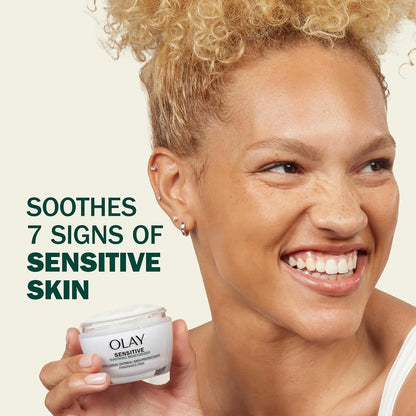 Olay Sensitive Soothing Skin Hidratante Calmante 48 G Sensible Día/noche