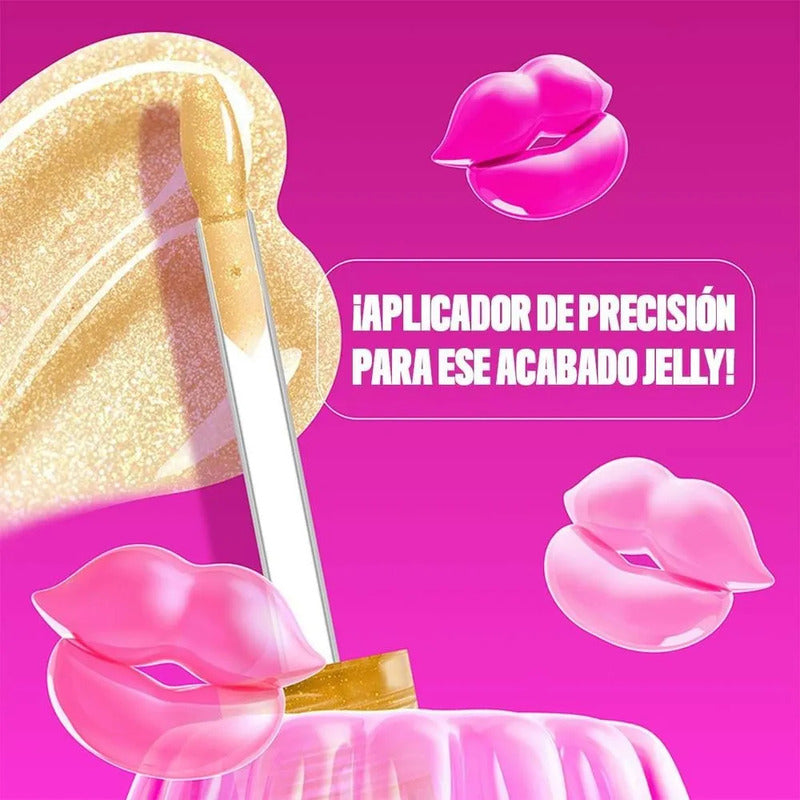 Nyx Jelly Job Honey Its Jelly Brillo Labial Dorado Dorado Con Brillos