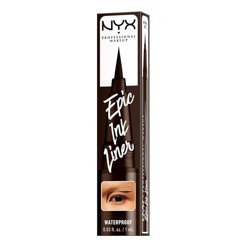 Nyx | Epic Ink Liner Waterproof - Delineador De Ojos - 1ml