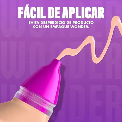 Base De Maquillaje Nyx Make Em Wonder Soft Matte 05 Fair Ivory