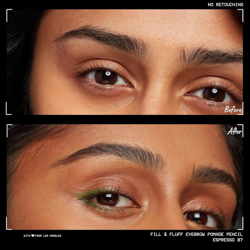 Nyx | Fill & Fluff | Lapiz De Ceja Con Cepillo Espresso
