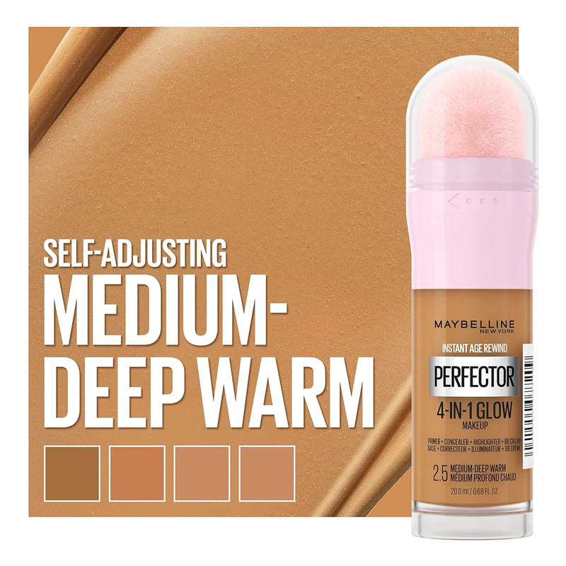 Maybelline | Perfector 4-in-1 | Maquillaje 2.5 Deep Warm