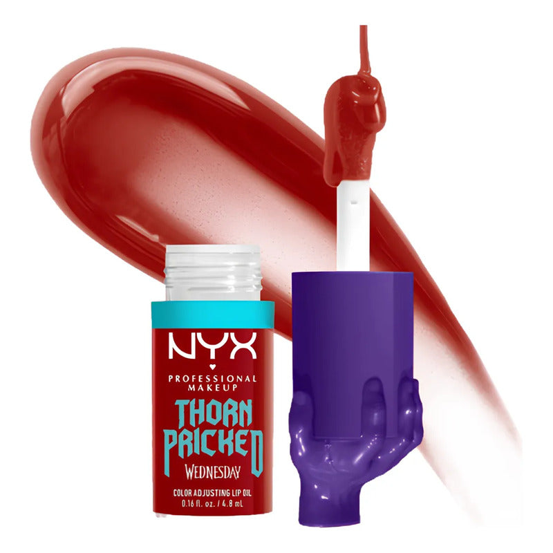 Nyx Wednesday Lip Oil Brillo Labial Thorn Pricked 02