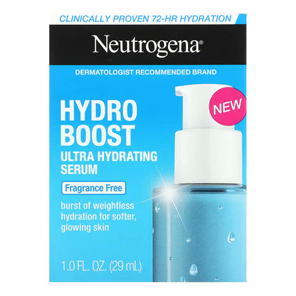Neutrogena | Hydro Boost Ultra Hydrating Serum - 29ml Todo Tipo De Piel Día/noche