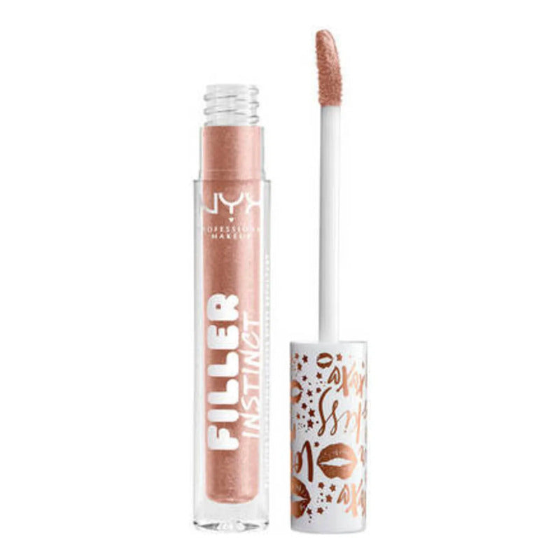 Nyx | Filler Instinc Plumping Lip Polish | Brillo + Volumen 02 Brunch Drunk