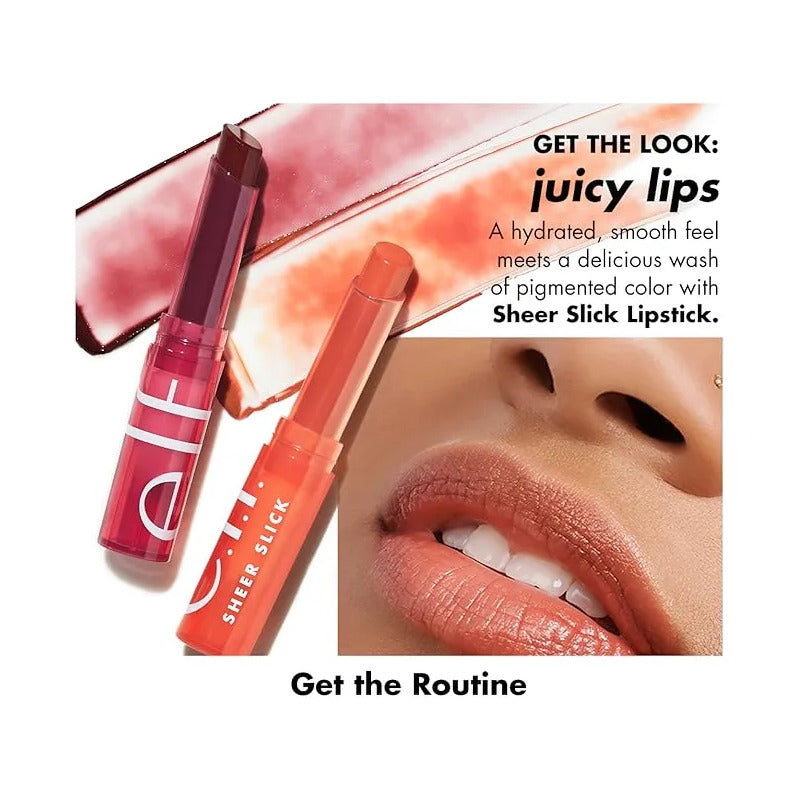 E.l.f. | Lapiz Labial Hidratante Frutal Sheer Slick Pear Golden Pear