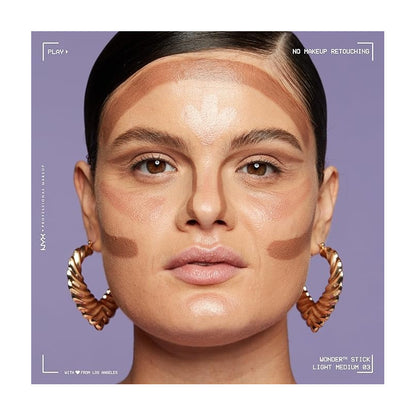 Nyx | Wonder Stick | Contorno E Iluminador En Crema