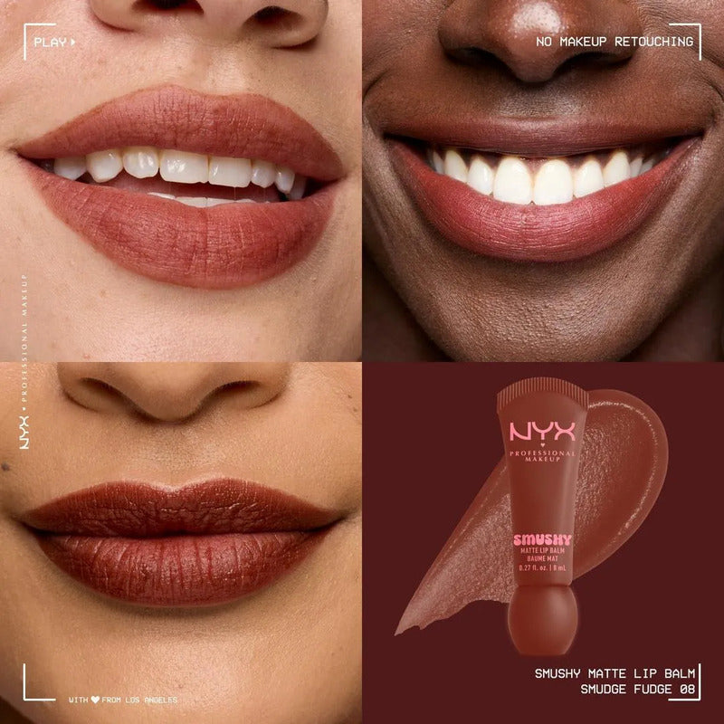 Nyx | Smushy Matte Lip Balm | Bálsamo Labial Matte