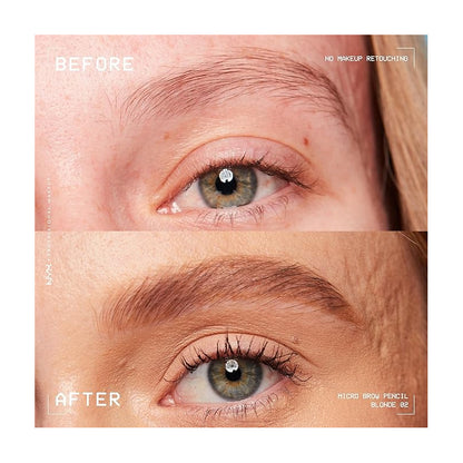Nyx | Micro Brow Pencil | Delineador Cejas Retráctil 2 En 1