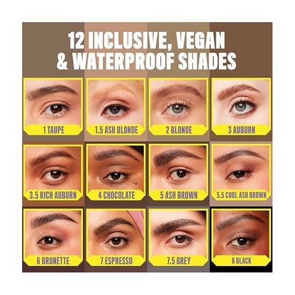 Nyx | Micro Brow Pencil | Delineador Cejas Retráctil 2 En 1