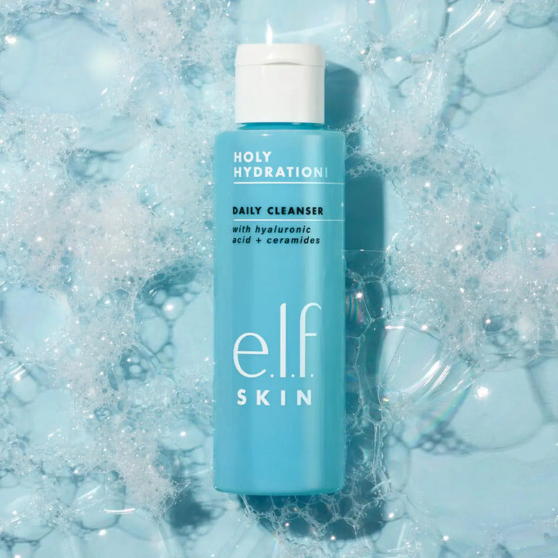 E.l.f. Holy Hydration Limpiador Facial Diario 110 Ml Todo Tipo De Piel