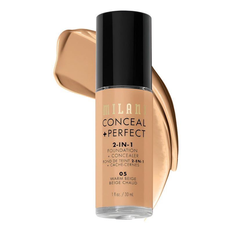 Milani | Conceal + Perfect 2 En 1  | Base De Maquillaje