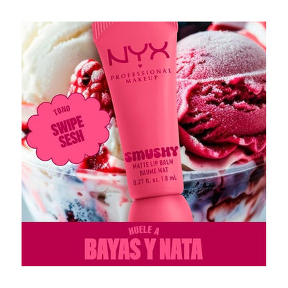 Nyx | Smushy Matte Lip Balm | Bálsamo Labial Matte