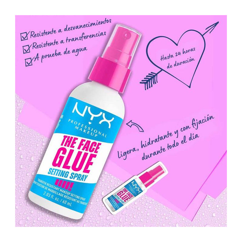 Nyx | The Face Glue | Fijador De Maquillaje The Face Glue