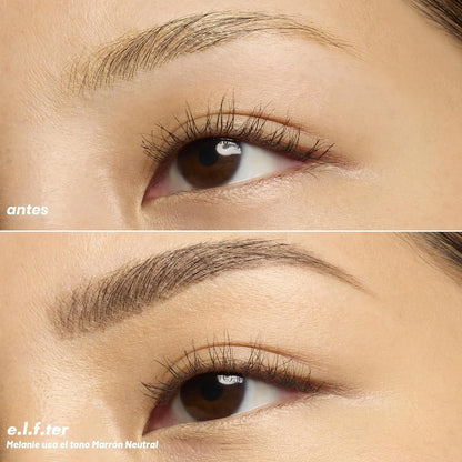 Elf | Micro Fine Brow Pencil | Lapiz Para Ceja Ultrafino Neutral Brown
