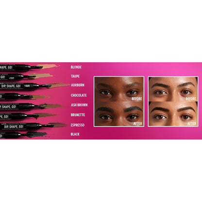 Nyx | Dip, Shape, Go! Brow Pomade | Delineador Cejas 24h