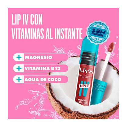 Nyx | Lip I.v | Tinta De Labios Efecto Gloss