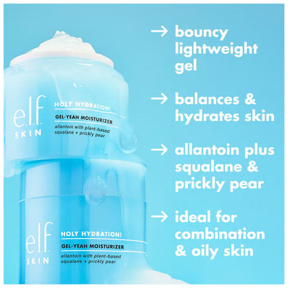Elf | Holy Hydration Gel Yeah Moisturizer - Gel Facial - 50g Todo Tipo De Piel Día/noche