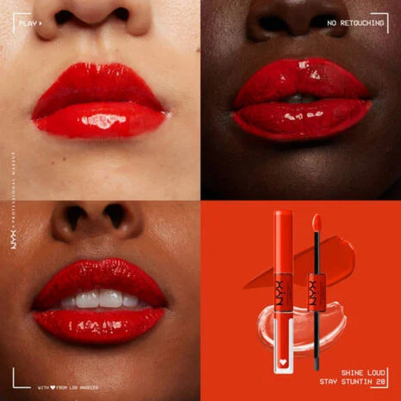 Nyx | Shine Loud | Labial Líquido + Gloss