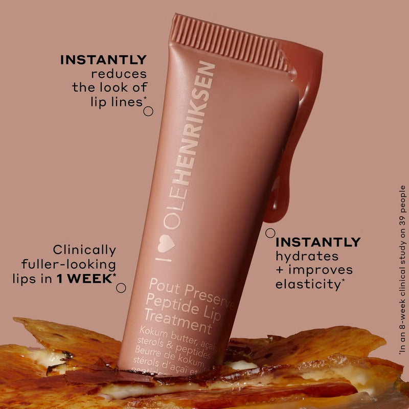 Ole Henriksen | Lip Treatment Pout Preserve | Brillo Labial Crème Brûlée Glimmer
