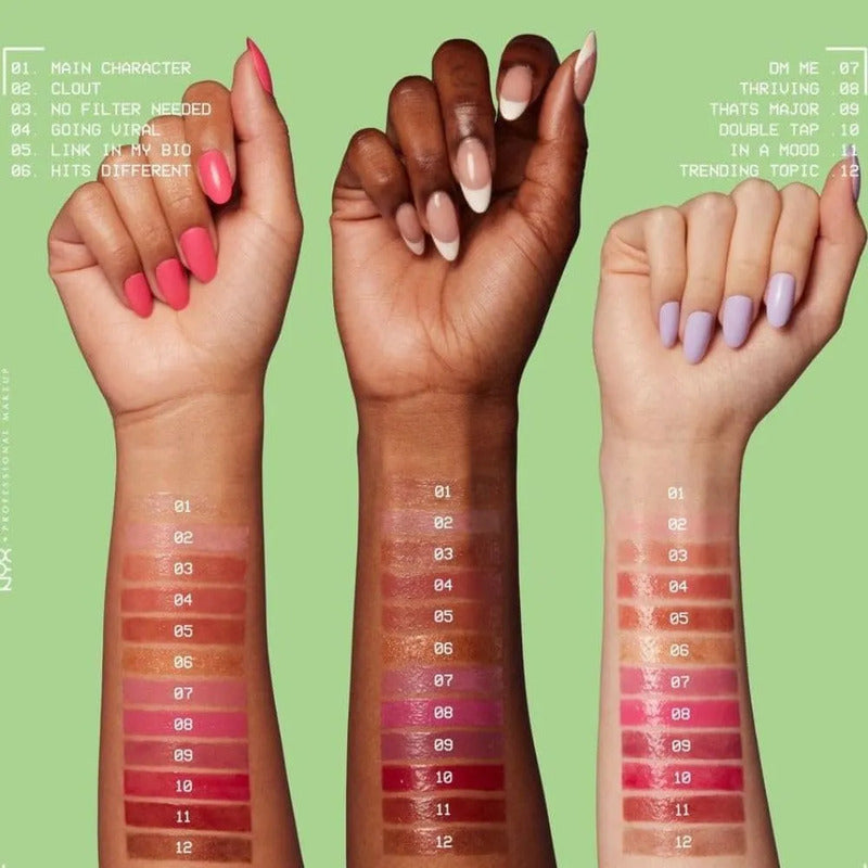Nyx | Fat Oil Slick Click Shiny Lip Balm | Balsamo Labial 08- Triving