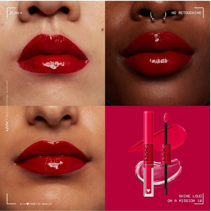 Nyx | Shine Loud | Labial Líquido + Gloss