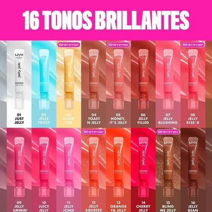 Brillo Labial Nyx Jelly Job Jelly Squeeze