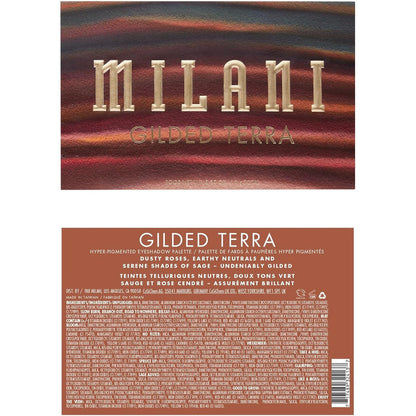 Milani | Gilded Terra - Paleta De Sombras Terra