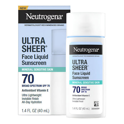 Neutrogena| Ultra Sheer Face Liquid Fps 70 - Protector Solar