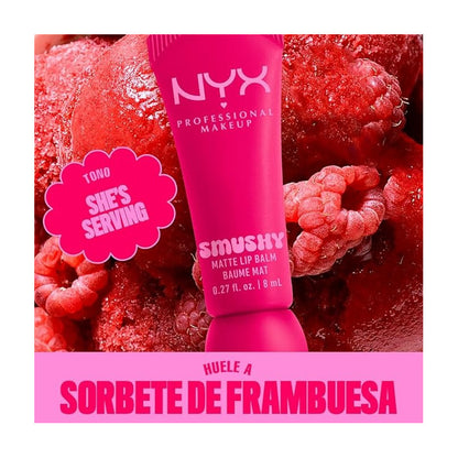 Nyx | Smushy Matte Lip Balm | Bálsamo Labial Matte