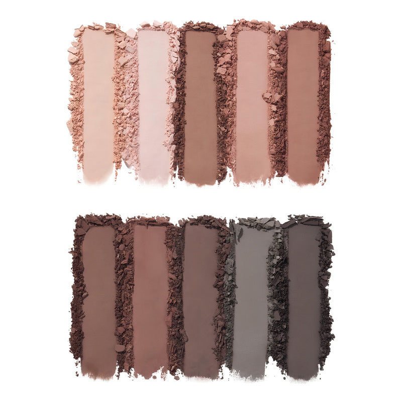 E.l.f | Mad For Matte ! Paleta De Sombras Ojos 10 Tonos Mate Nude, Marrón Claro, Marrón Oscuro, Beige, Gris