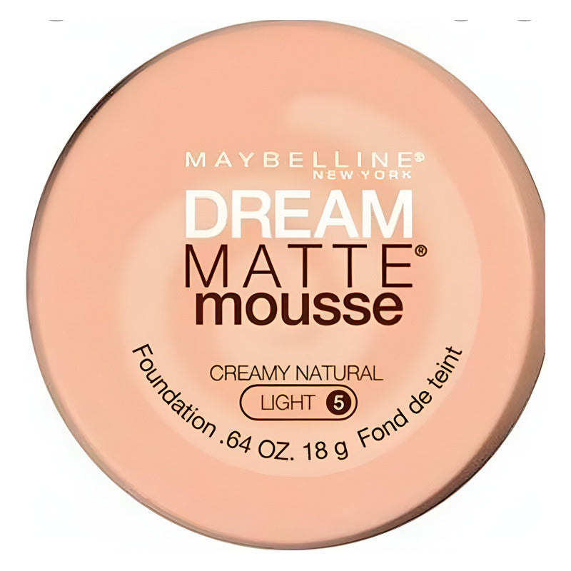 Maybelline | Dream Matte Mousse - Base De Maquillaje - 18g