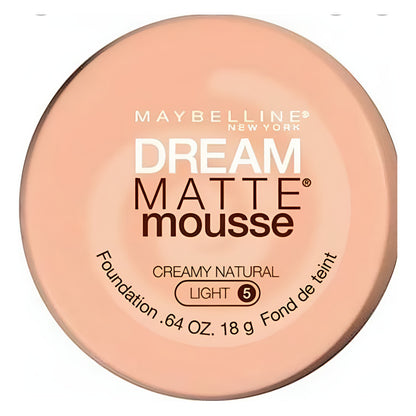Maybelline | Dream Matte Mousse - Base De Maquillaje - 18g