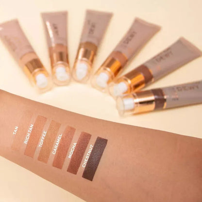 Makeup Revolution | Super Dewy Skin Tint | Tinta Facial 55ml Caramel