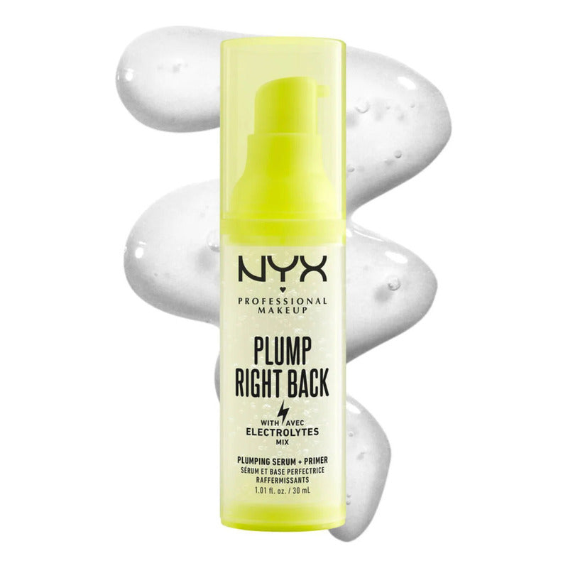 Nyx Plump Right Back Gel Primer 30ml Transparente Transparente