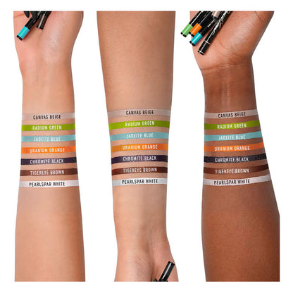 Kvd | Long-wear Gel Eyeliner | Delineador De Ojos Pearlspar White Brillante