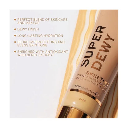 Revolution Makeup Base De Maquillaje Skin Tint Super Dewy Medium Light