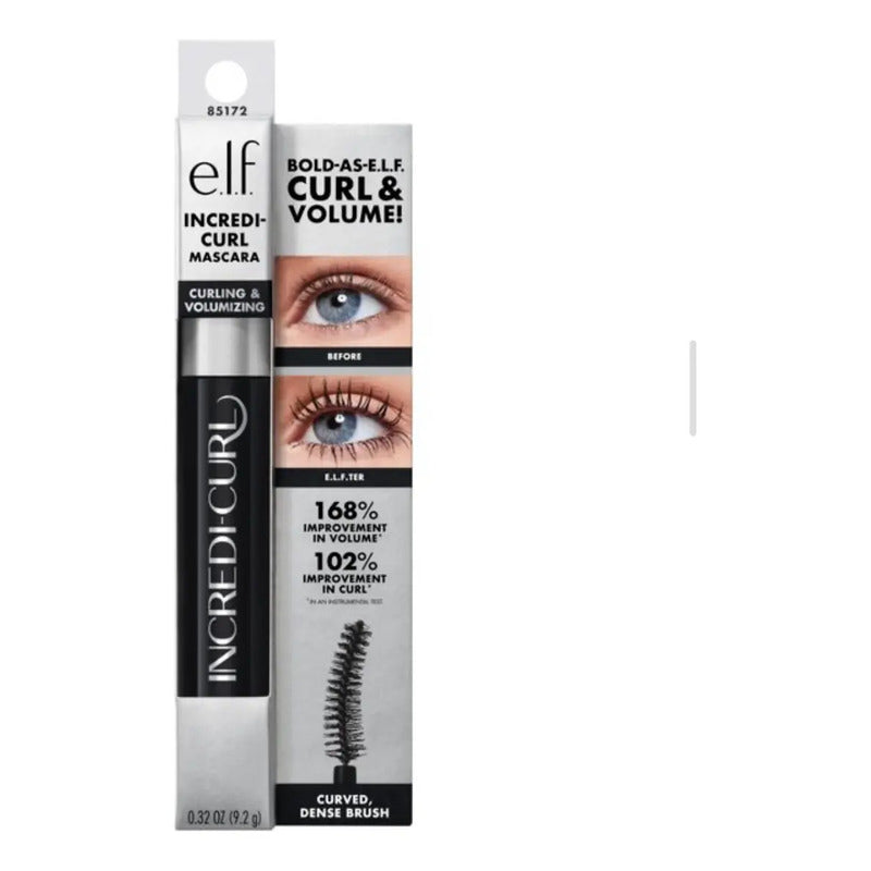 E.l.f. Incredi-curl Máscara Negra Pitch Black 9.2g Pitch Black - Negro