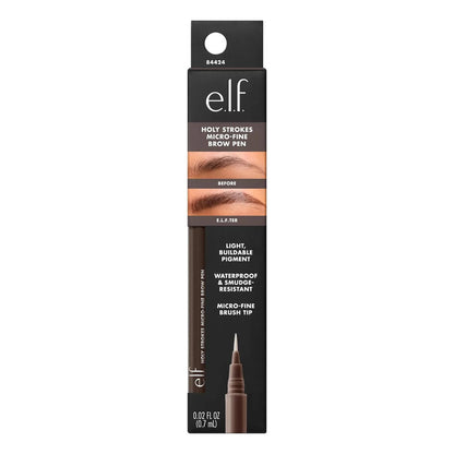 Elf | Holy Strokes Micro Fine Brow Pencil | Plumon De Cejas Neutral Brown