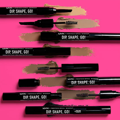 Nyx | Dip, Shape, Go! Brow Pomade | Delineador Cejas 24h
