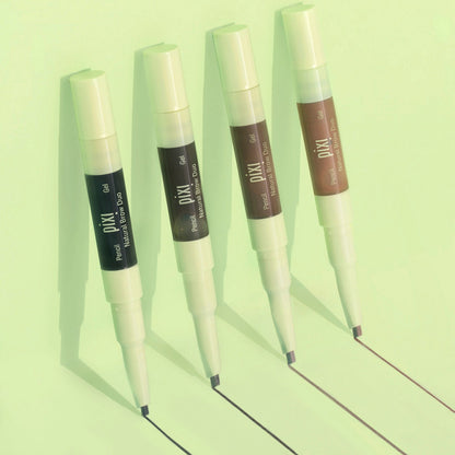 Pixi | 2-en-1 Natural Brow Dúo | Lápiz + Gel De Ceja
