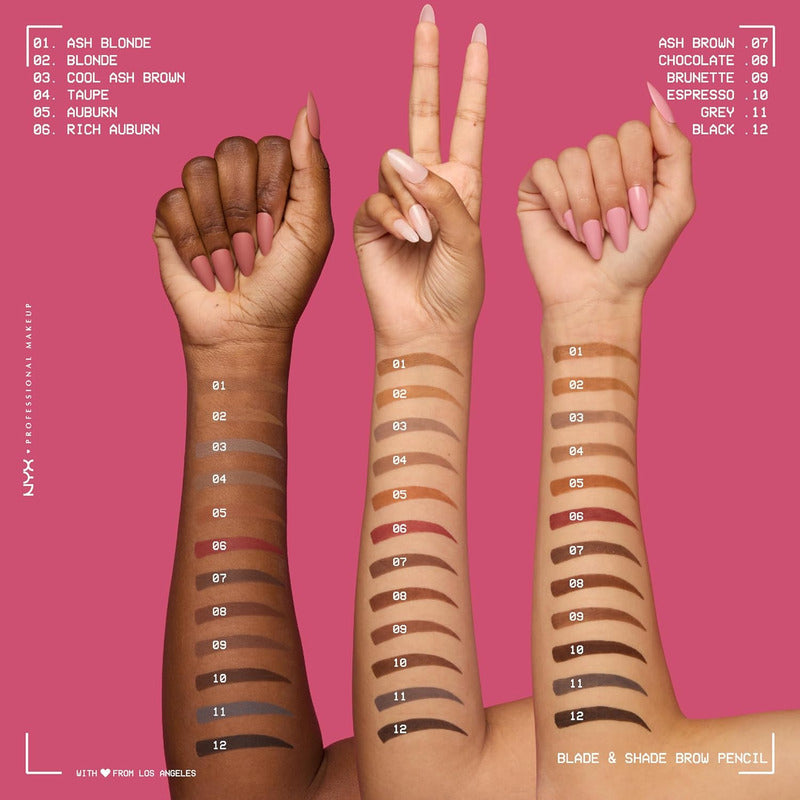 Nyx | Blade & Shade | Lápiz De Cejas