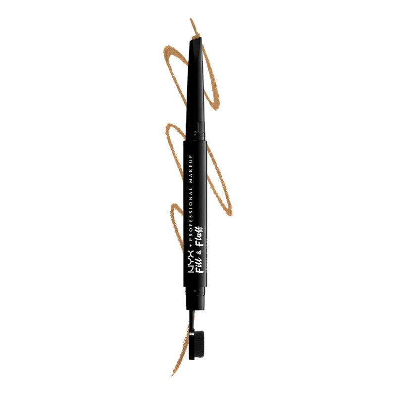 Nyx | Fill & Fluff | Lapiz De Ceja Con Cepillo Blonde
