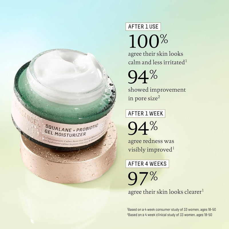 Biossance | Swualane + Probiotic Gel Moisturizer - 50ml