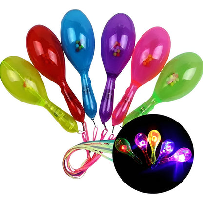 Maracas Luminosas Led  Para Fiestas - 1pz
